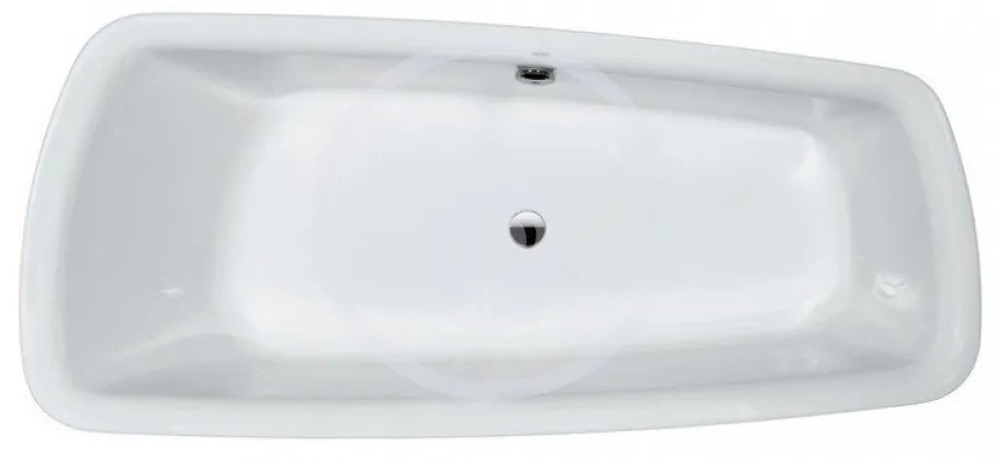 LAUFEN Palomba Collection Vaňa, 1800 mm x 800 mm, biela – štandardné vyhotovenie H2428010000001