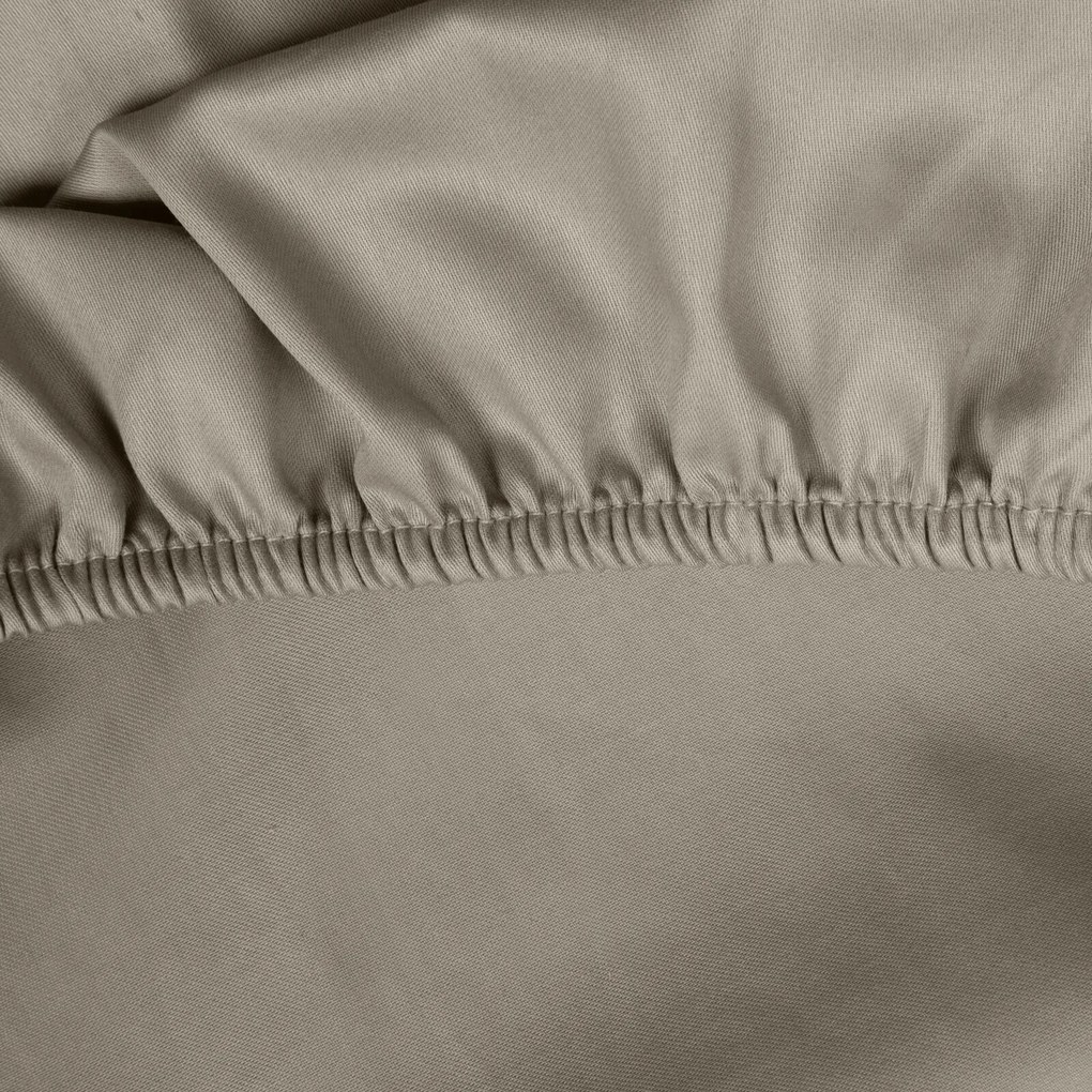 MAKOSATÉNOVÉ PRESTIERADLO DINA 100X200 CM SIVOBÉŽOVÉ