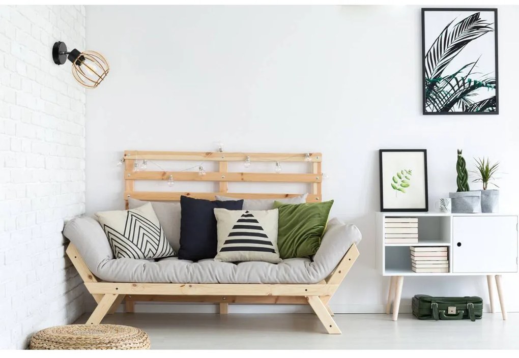 Bodové svietidlo Timber 8, 1x drevené tienidlo, kp