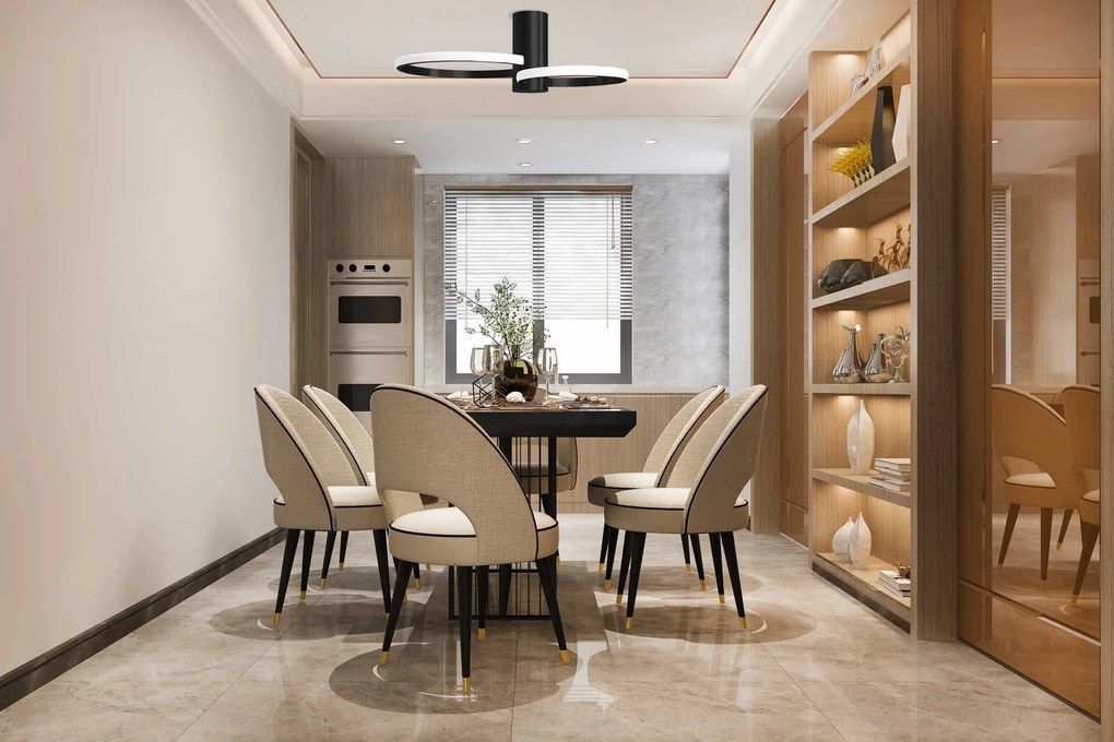 Toolight Toolight, LED stropné svietidlo 22W APP1401-CW, čierna, OSW-00959