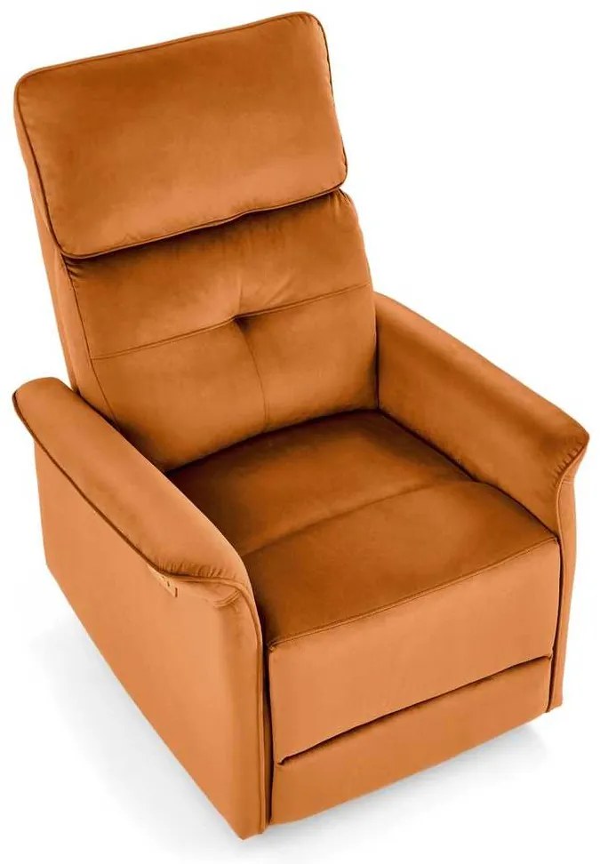 Polohovacie kreslo Semir, oranžová