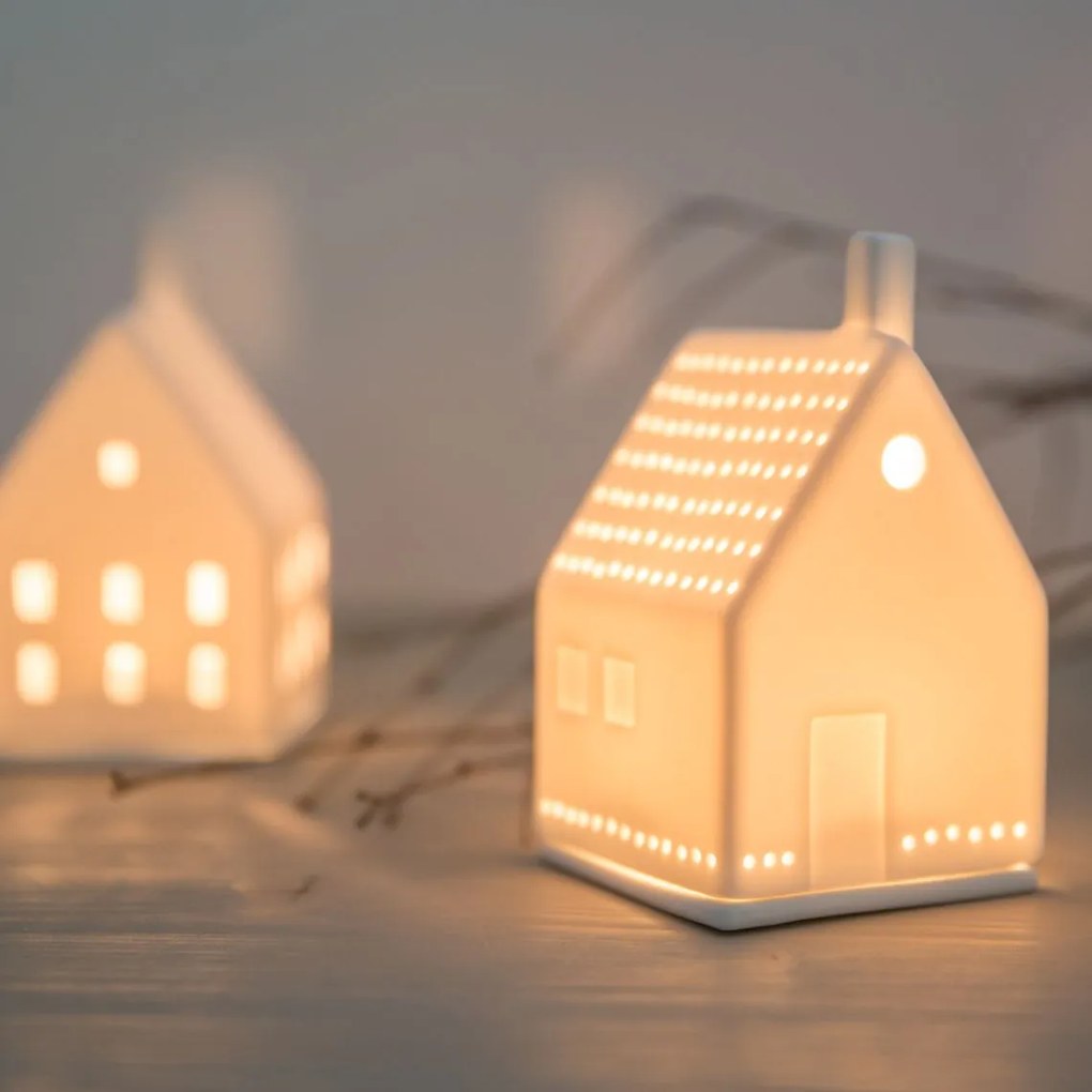räder Porcelánový lampáš House with Heart