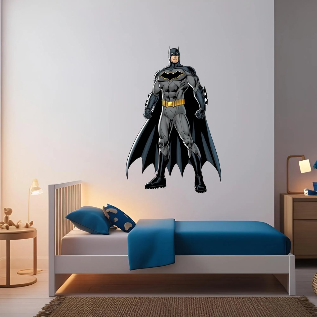 Textilná nálepka na stenu "Batman"