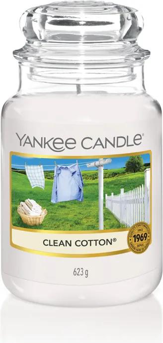 Vonná sviečka Yankee Candle veľká Clean cotton