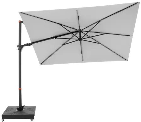Doppler myZone 220 x 300 cm LED -  záhradný naklápací bočný slnečník : Barvy slunečníků - 827
