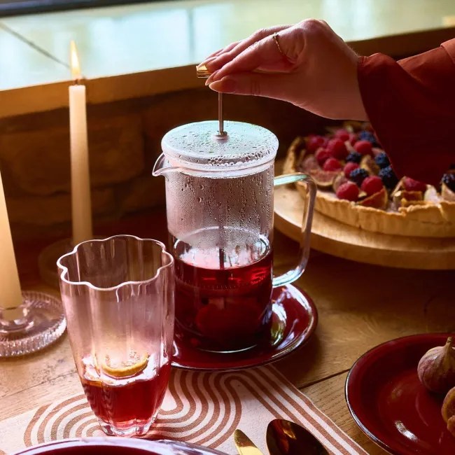 Džbán LATTRICE s infúzerom, sklenený 706691 1000 ml