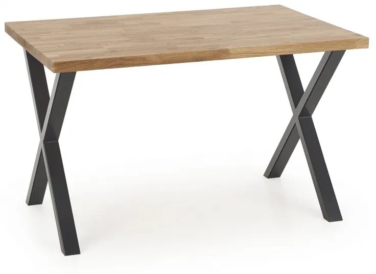 Hector Drevený stôl Apex 140x85 cm hnedý