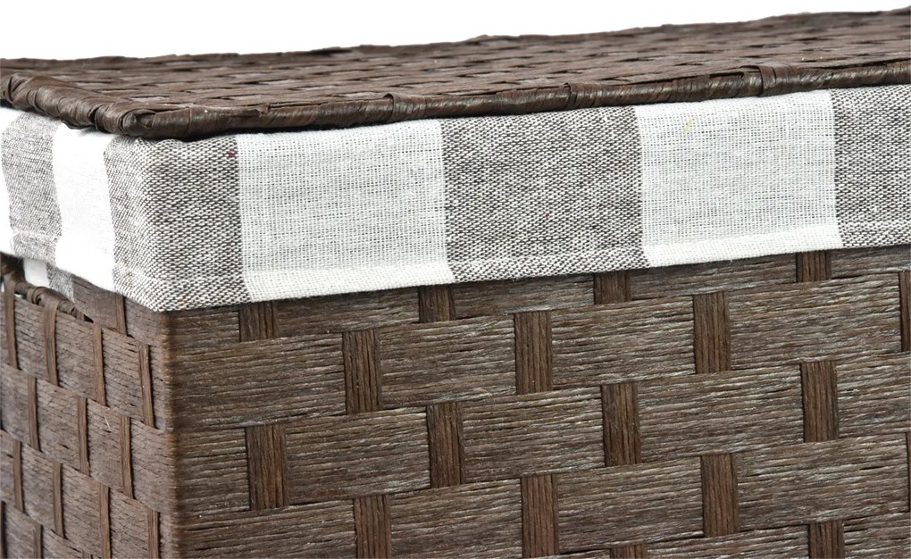 Kôš na bielizeň hnedý Rozmery (cm): 36x26, v. 58