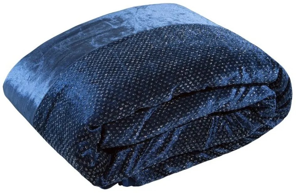 Dekorstudio Zamatový prehoz na posteľ MADY v granátovej farbe Rozmer prehozu (šírka x dĺžka): 170x210cm