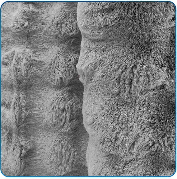 TZ Strieborný obdĺžnikový koberec Rabbit Bubble Rozmer: 140x200 cm