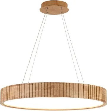 Brilagi - LED luster na lanku FALCON WOOD MODERN LED/40W/230V pr. 60 cm drevo