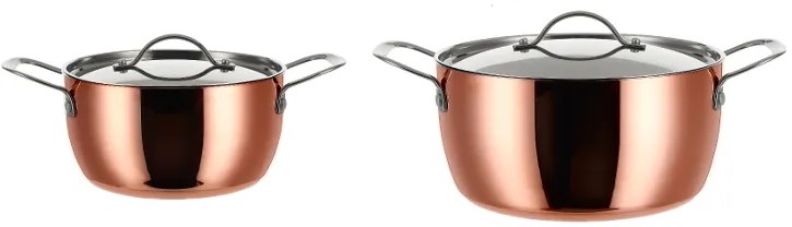 Silvercrest® Hrniec s medenou vrstvou Premium, 20 cm + 24 cm (800011126)