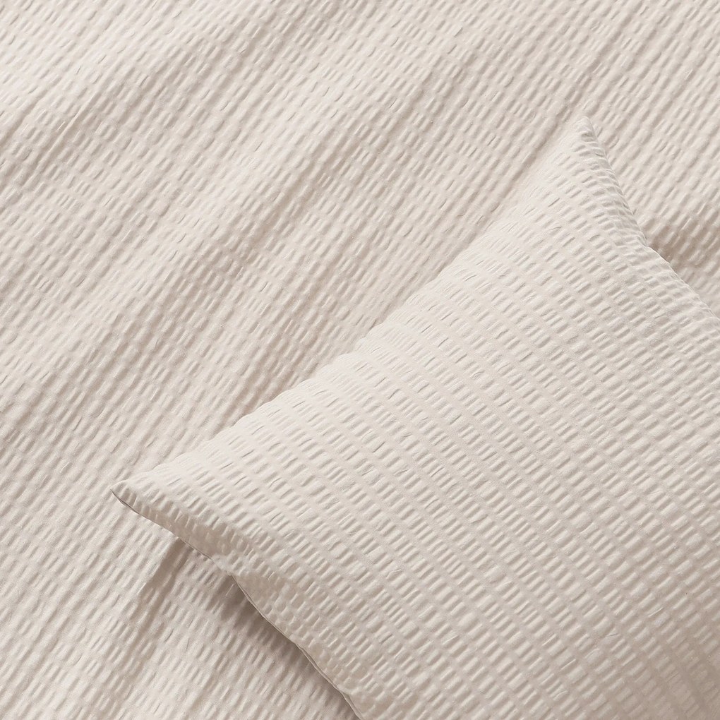 Goldea krepová obliečka na vankúš - latte 40 x 40 cm