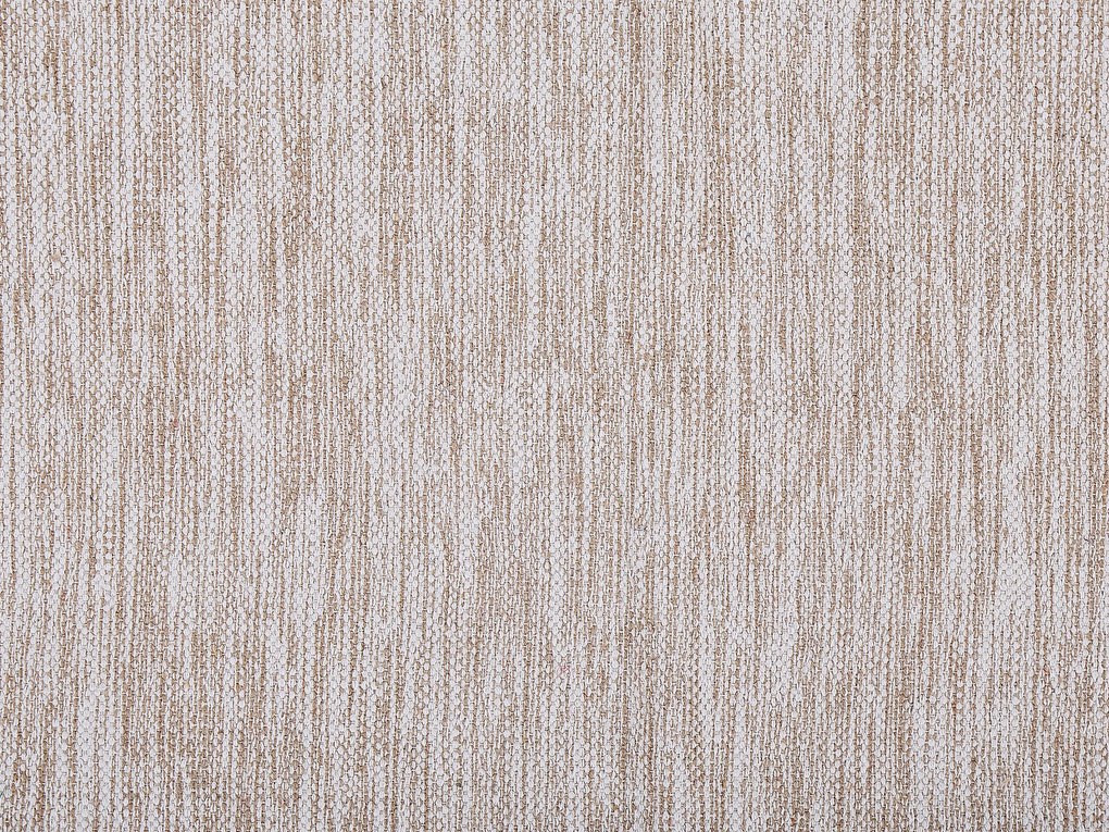 Bavlnený koberec 80 x 150 cm béžový DERINCE Beliani