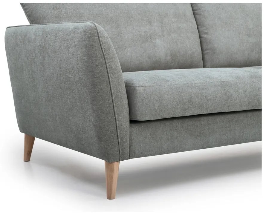 Svetlosivá rohová pohovka (ľavý roh) Oslo - Scandic