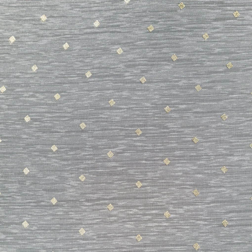 ZÁCLONA NA KRÚŽKOCH SIBEL 140X250 CM BIELA