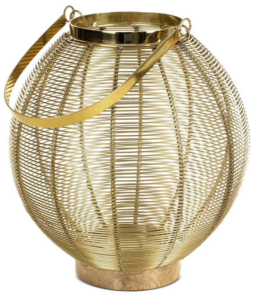LAMPÁŠ MELA 29X27 CM ZLATÁ