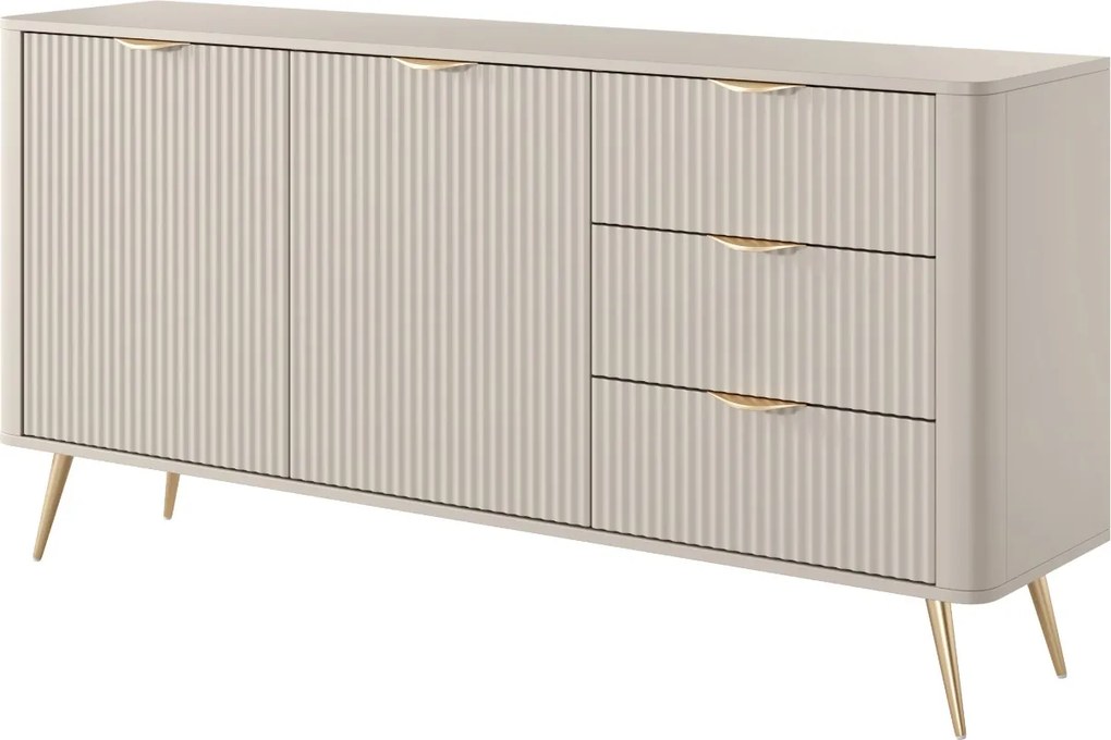 KOMODA TREVISO 2D3S KAŠMÍR 163 cm