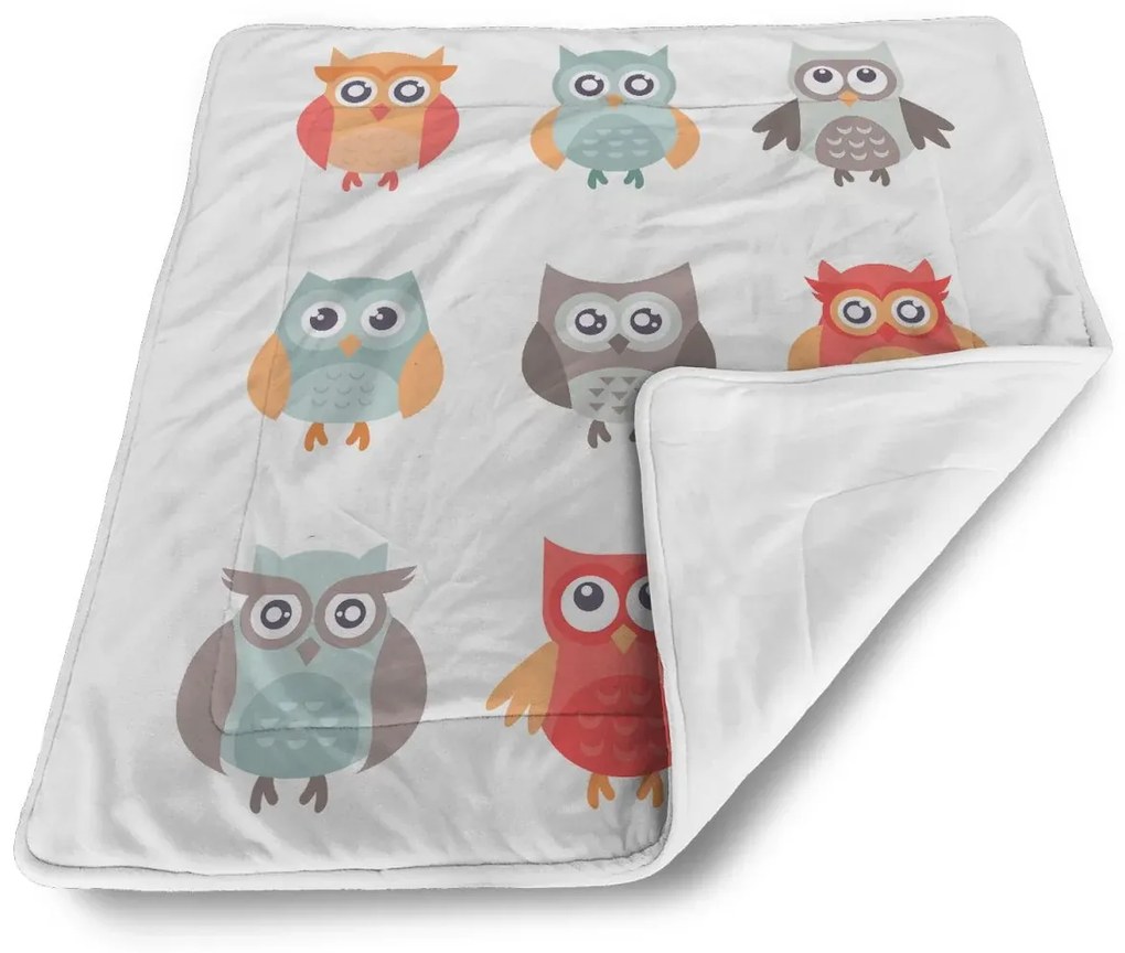 Sablio Deka pre bábätko Sovy 2 - 90x120 cm