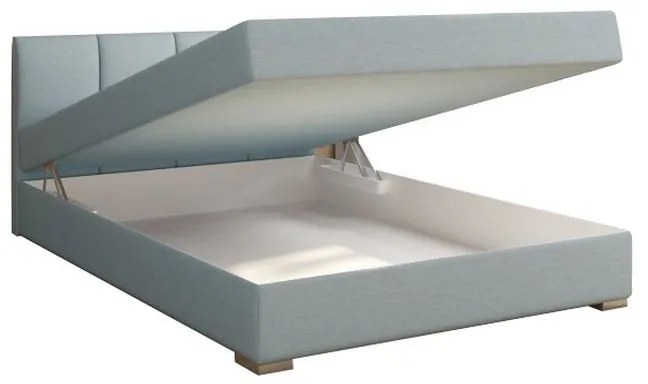 Kondela Boxpringová posteľ, RIANA KOMFORT, 120x200, mentolová