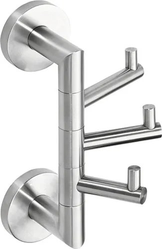 Bemeta Design NEO: Vešiak, s 3 háčikmi, otočný - 104206075