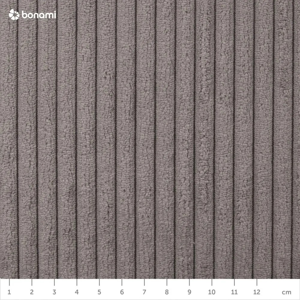 Svetlohnedá čalúnená dvojlôžková posteľ bez roštu 160x200 cm Cube – Meise Möbel