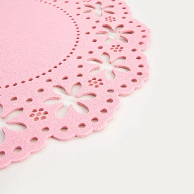 Podložka pod tanier TANDA ružová 766466 (2 ks)