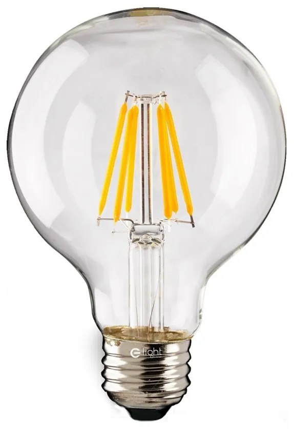 LED žiarovka E27 Teplá8W G120 Dekoratívne