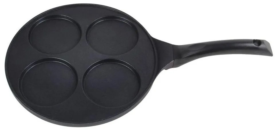 Panvica na lievance KITCHISIMO 26 cm čierna