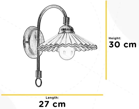 ONLI - Nástenné svietidlo ROSINA 1xE14/6W/230V
