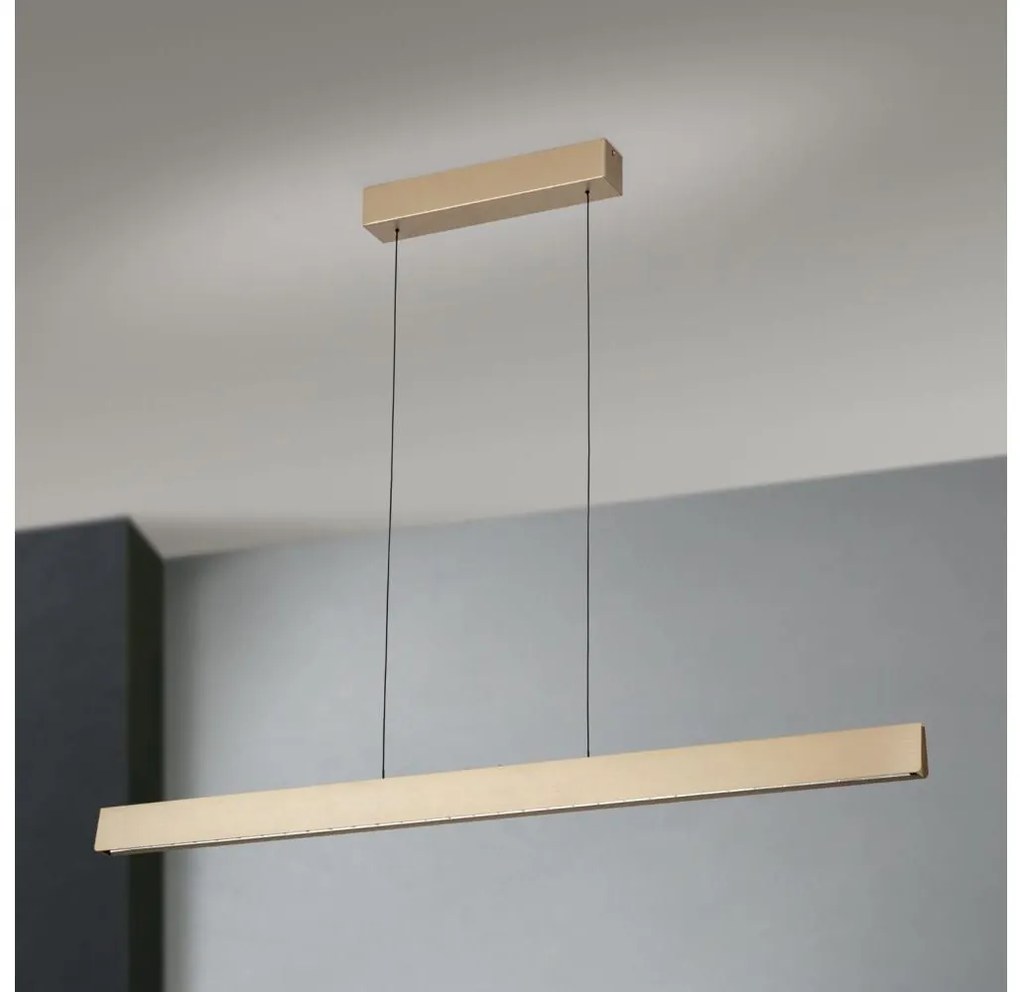 Orion HL 6-1716/120 - LED stmievateľný luster na lanku TARA LED/44W/230V zlatý