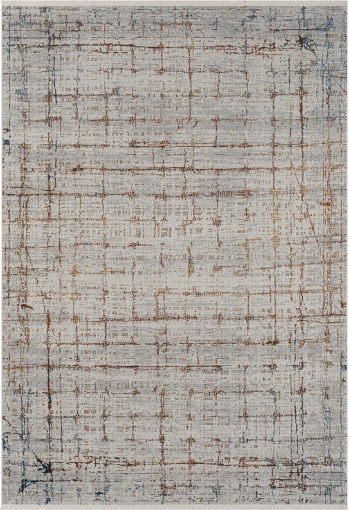 My Flair, Kusový koberec Esme 3 hellgrau, 140x200, šedá, chodba / predsieň