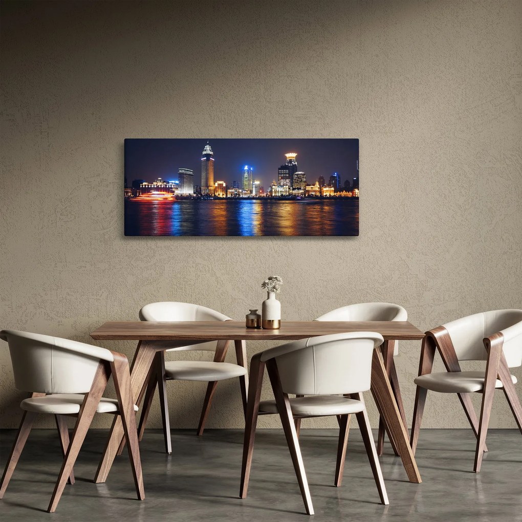 Obraz - Reflekce noci (120x50 cm)