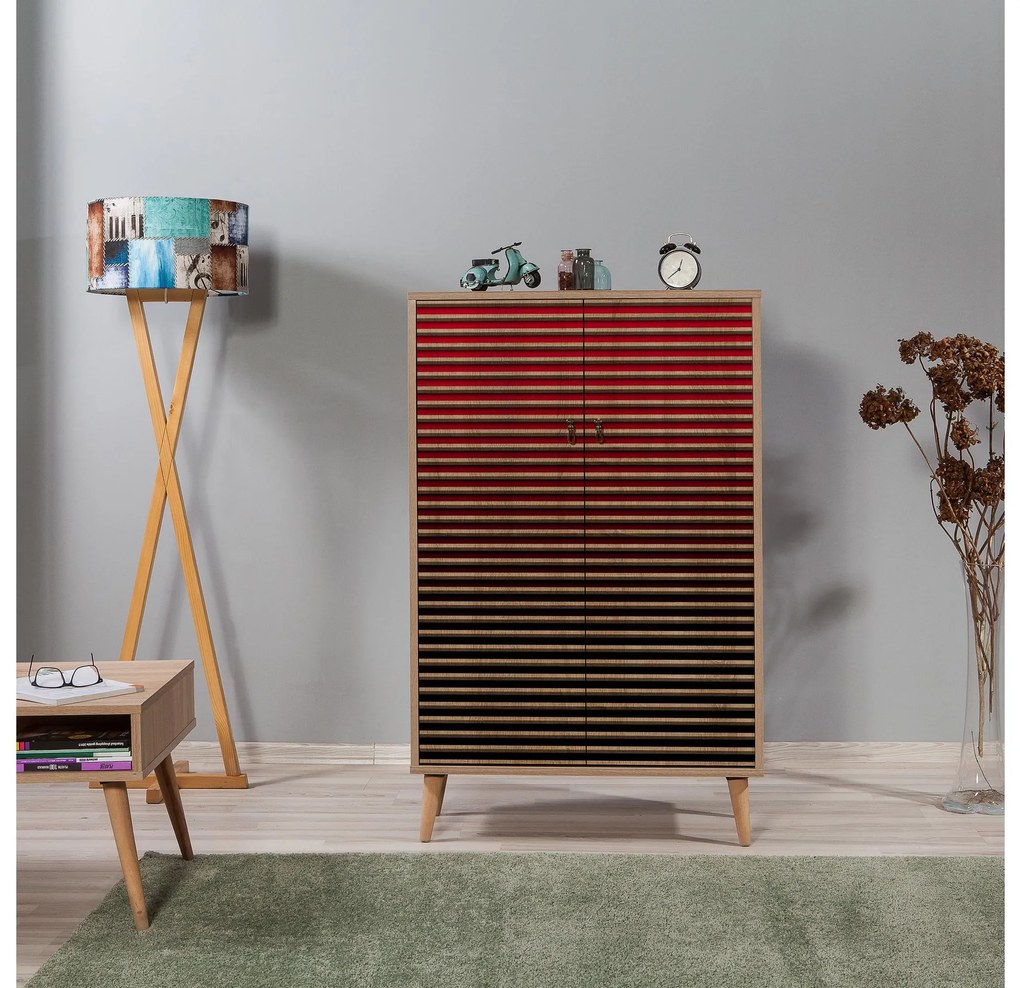 Skrinka Multibox 221 (dub sonoma). Akcia -17%. Vlastná spoľahlivá doprava až k Vám domov. 1088379