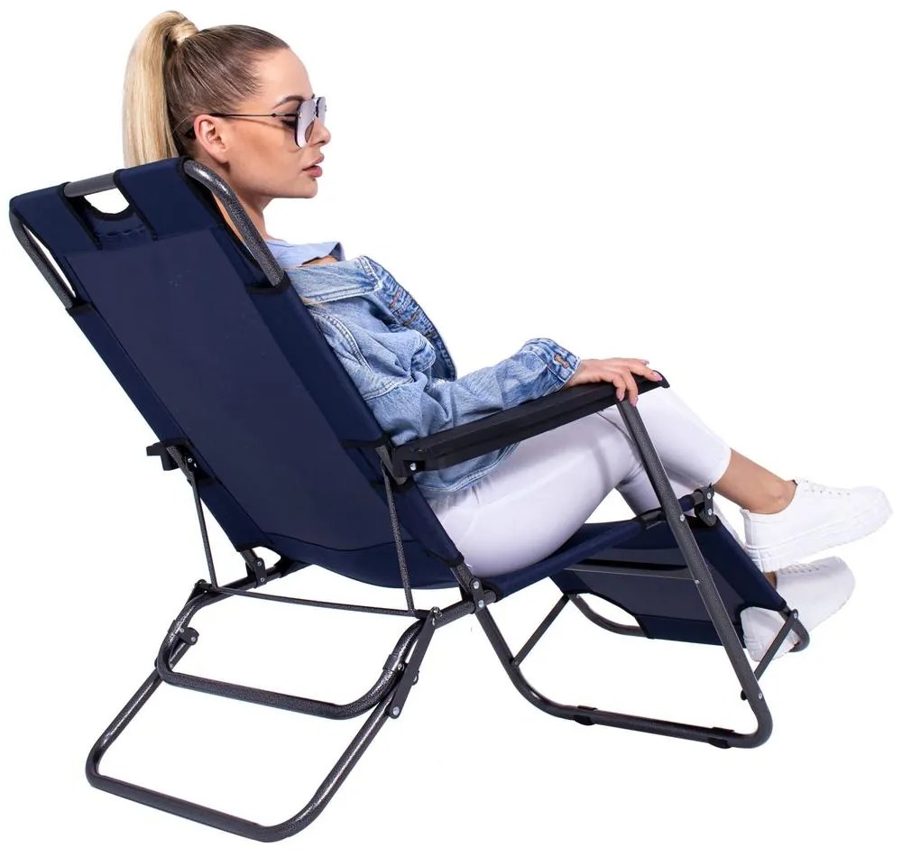 Záhradné lehátko SPRINGOS GC0012