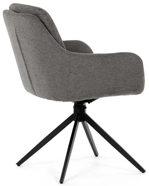 Autronic BONTEC Jedálenská stolička, sivá, látka, DCH-P3174 GREY2 Farba: Šedá