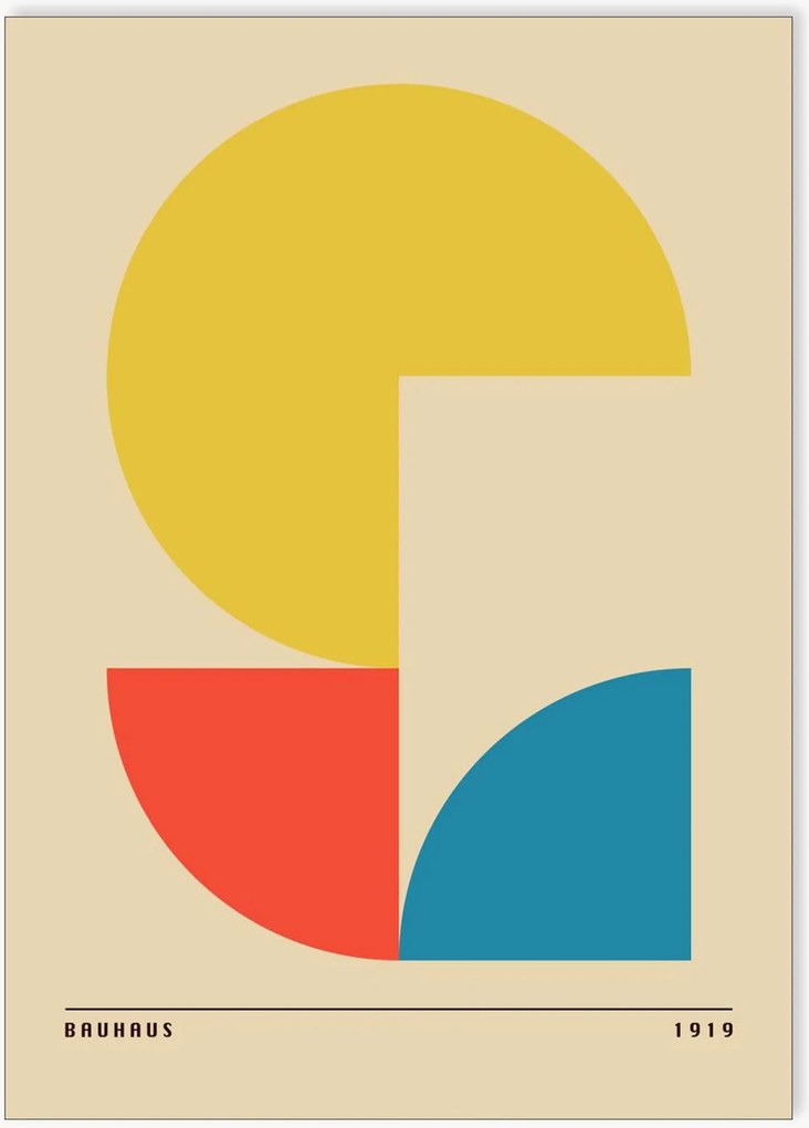 Plagát The Colors of Bauhaus