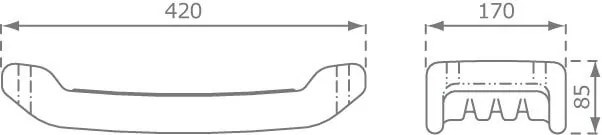 Smart4Play | Marimex Play plastové hojdacie sedadlo - modré | 11640311