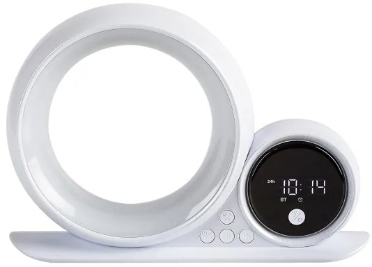 Rabalux 76109 - LED RGB Stolná lampa s reproduktorom WAKEWAY LED/5W/230V