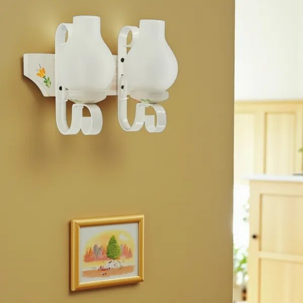 Brilagi - Nástenné svietidlo QUEEN 2xE14/40W/230V buk/krémová