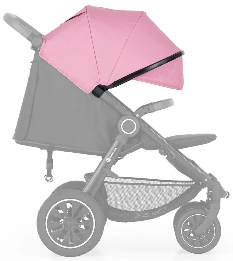 PETITE&MARS strieška na kočík Street+ rose pink