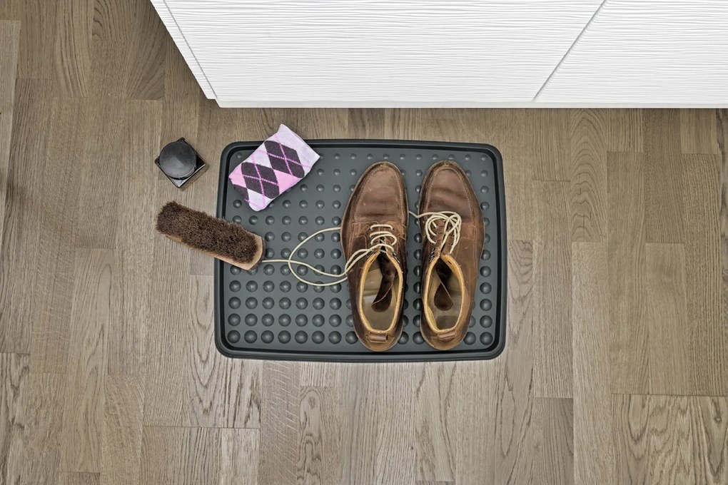 Rotho Odkvapkávač na topánky, podložka ANTI-DROPS, 48x37 cm, antracit