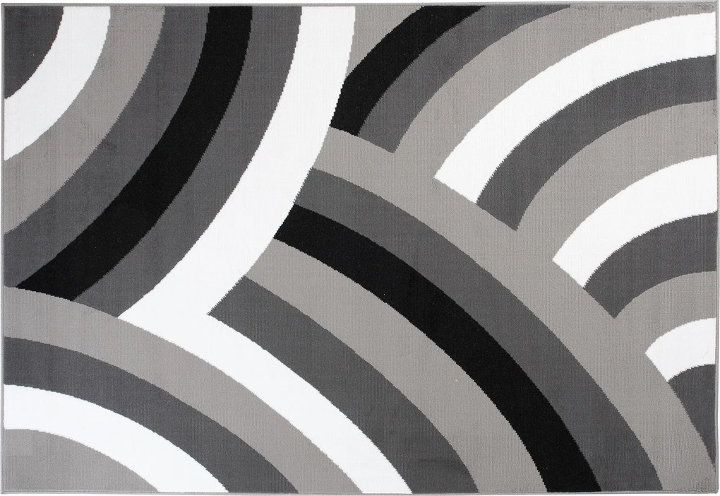 TA Koberec T964A GRAY CHEAP PP CRM Sivý Obdĺžnikový Rozmer: 220x300 cm