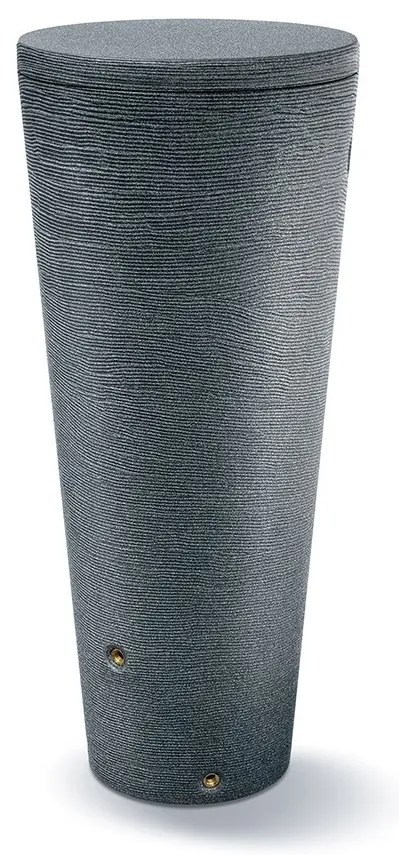Sud na dažďovú vodu, priemer 67 cm, 320 l, tmavo sivá