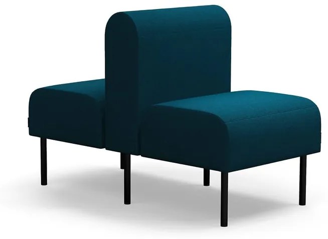 Modulárna pohovka VARIETY, 1 miestna, double, látka Blues CSII, petrolejová