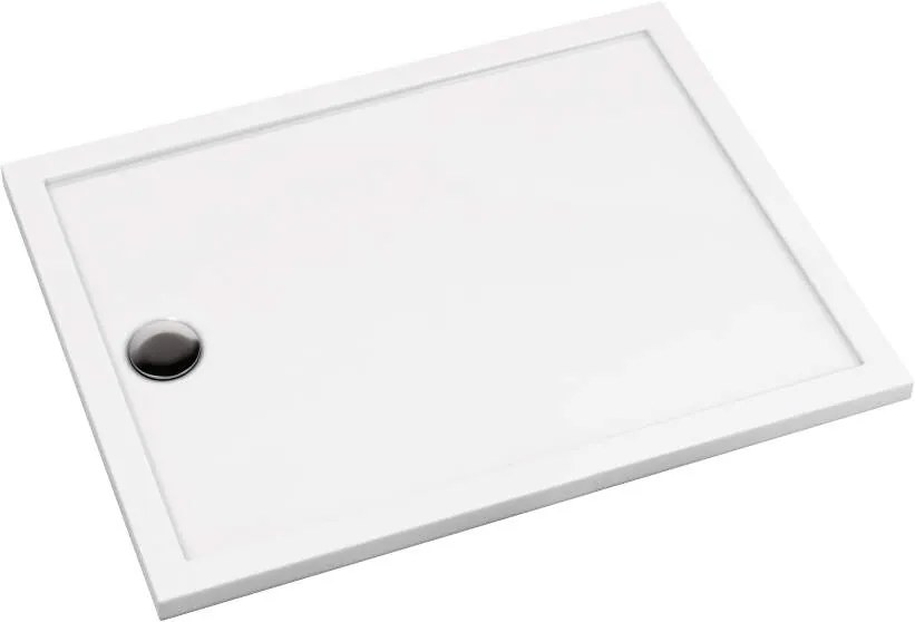 Deante Prizma, akrylátová obdĺžniková sprchová vanička 100x90x4,5cm, biela lesklá, DEA-KTJ_085B