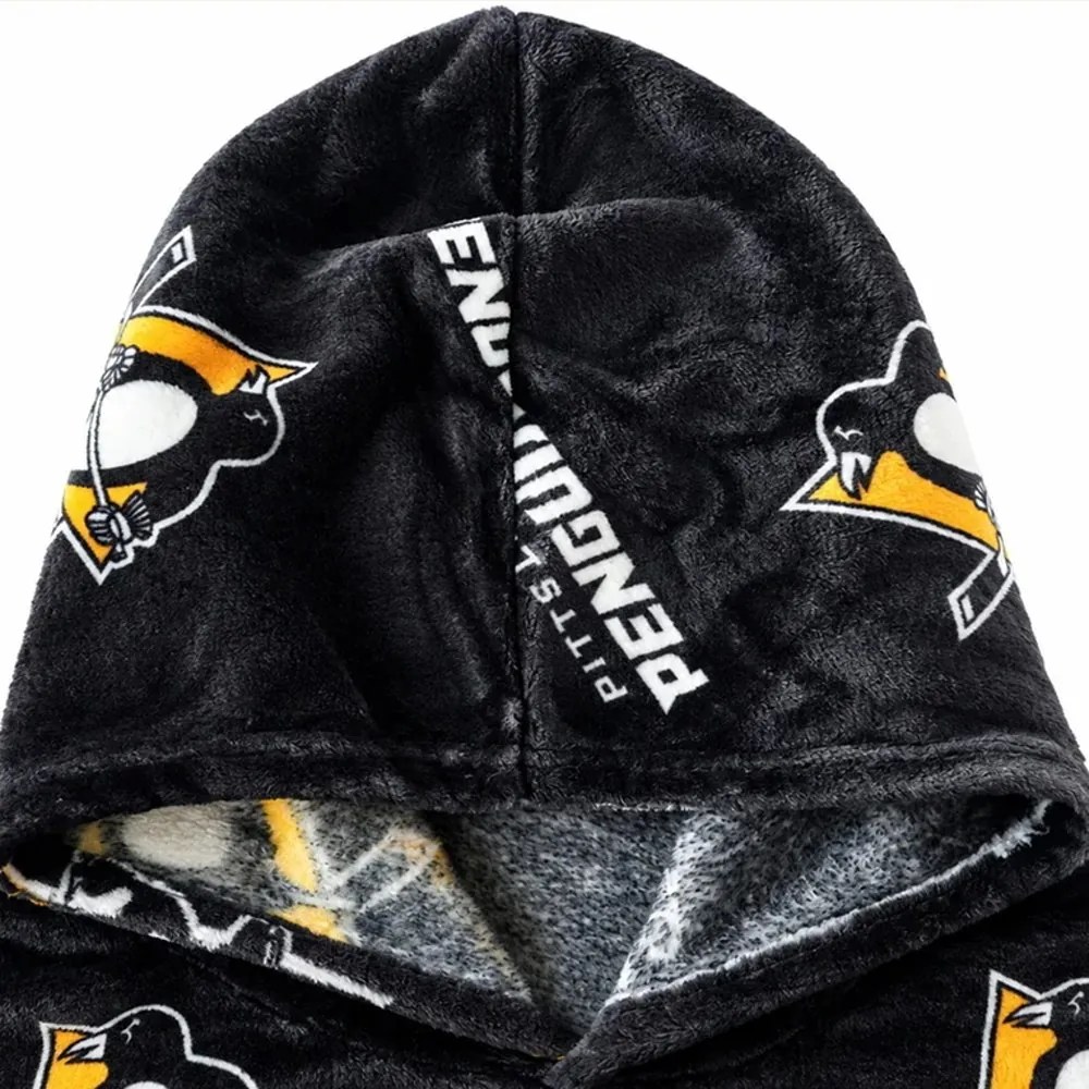 Mikinová televízna deka NHL Pittsburgh Penguins – veľ. XL