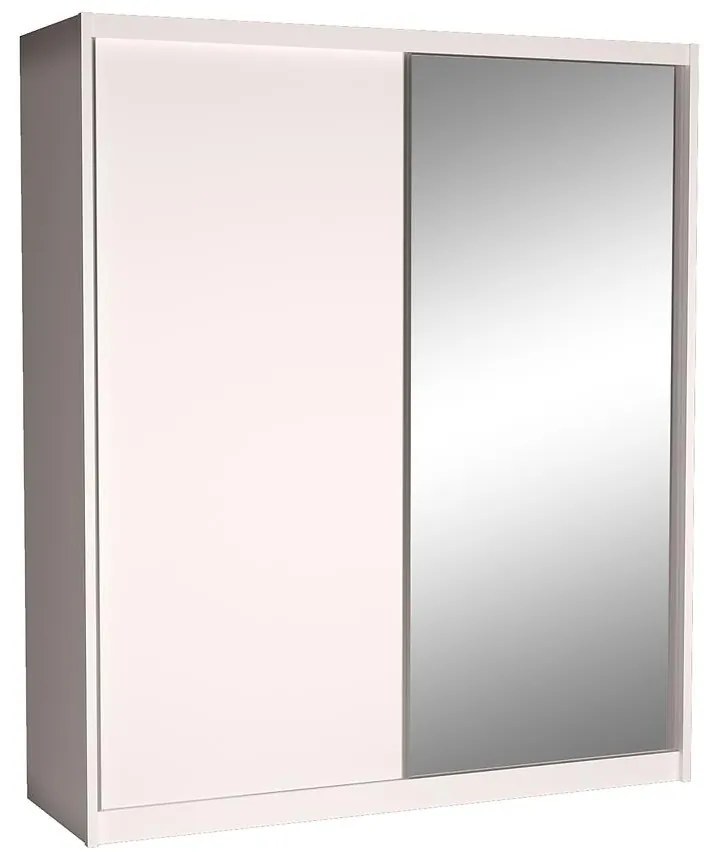 Skriňa Maciej 208 zrkadlo biela