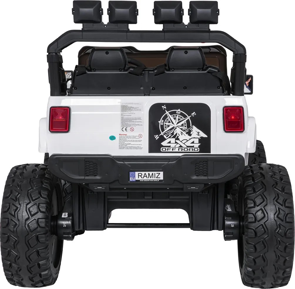 Ramiz Extrémne športové vozidlo 4x4 Variabilná veľkosť Biela