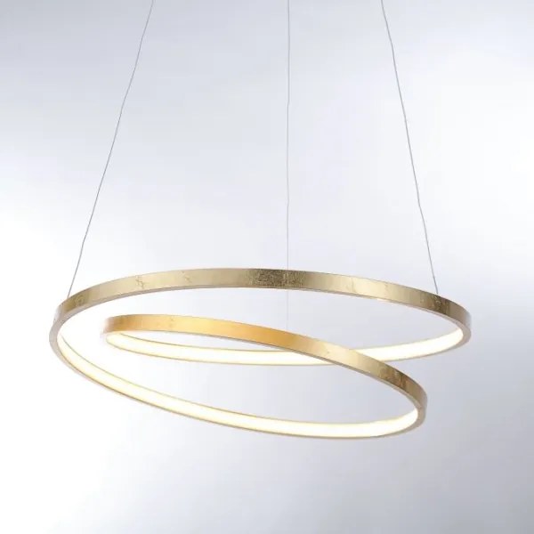 Paul Neuhaus 2472-12 - LED Stmievateľný luster na lanku ROMAN LED/30W/230V zlatá